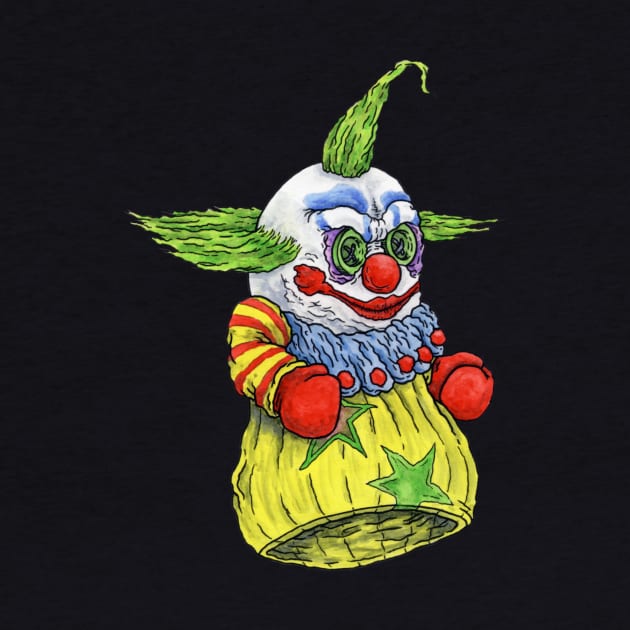 Shorty, Killer Klowns - Horror Hand Puppet by ScottBokma